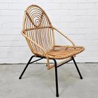 Vintage Fauteuil Fauteuiltje Rotan Stoel Stoelje thumbnail 2