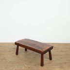 Brutalist Wooden Coffee Table / Bench thumbnail 2