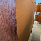 Vintage Houten Kast / Retro Barkast / Vitrine thumbnail 4