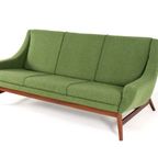 Midcentury Bank 3 Persoons 'Geleen' Vintage New Upholstery thumbnail 2