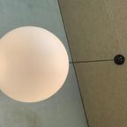 Grote Witte Bollamp, <<<brand>>>. 35 Cm Doorsnee. thumbnail 5