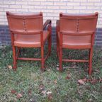 2 Eettafelstoelen Shaker Furniture,, Schuitema En Zonen thumbnail 10