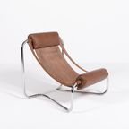 Vintage Sculptural Italian Design Sling Lounge Chair, 1970’S thumbnail 2