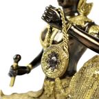 Brons Boeddha Sculptuur Beeld Thailand Gouden Khon Godin 23Cm thumbnail 11