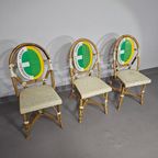 3 X Gasparucci Italo Ecc Antwerpen Tennis Chairs 1980S thumbnail 8