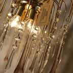 Roze Teardrop Murano Vintage Lamp thumbnail 7