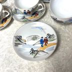 Japans Kutani Eierschaal Porselein Servies thumbnail 9