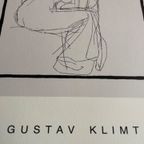Gustav Klimt After (1862-1918), Coppia Di Amanti, 1903, Printed In Italy thumbnail 6