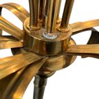 Vintage Gouden Lotus Staanlamp / Vloerlamp thumbnail 10