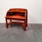 Brutalist Solid Pine Midcentury AWA Desk Vintage 70s thumbnail 4