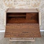 Vintage Look Secretaire In Dusty Pink En Goud thumbnail 7