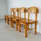 Set Van 4 Grenen Rainer Daumiller Stoelen thumbnail 8