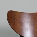 6x Vintage Eetkamerstoelen G-Plan - Rood, Jaren '50/'60 thumbnail 4