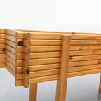 Scandinavische Vintage Plantenbak Grenen Hout thumbnail 5