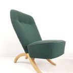 Congo Artifort Fauteuils Groen En Zwart Stof Van 'De Ploeg' thumbnail 7