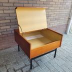 Jaren 60 Teakhouten Salontafel Met Klep thumbnail 7