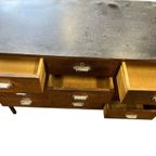 Vintage Diepe Industriële Ladekast / Dressoir / Commode thumbnail 7