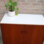 Vintage Teak Kast Formule Meubelen Met Formica Top thumbnail 2