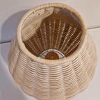 Vintage Tafellamp Rattan IKEA thumbnail 5