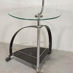 Vintage Postmodern Bijzettafel Trolley thumbnail 4