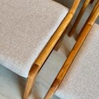 Set 4 Stoere Vintage Deense Eetkamerstoelen Jaren 60 thumbnail 6