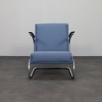 Buisframe Fauteuil S411 - W.h. Gispen Voor Mücke Melder, 1960s thumbnail 3