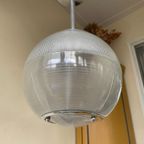 Jaren 40 Lamp Hanglamp Holophane Vintage Frans thumbnail 8