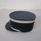 2 Vintage Franse Brandweerpetten Kepi. thumbnail 12