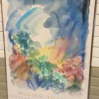 Vintage Litho Poster, William Tillyer, Jacobson Gallery thumbnail 8