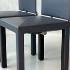 Arcalla Eetkamerstoelen Set 4x B&b Italia Paolo Piva Vintage thumbnail 10