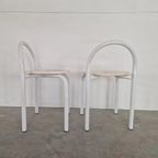 Postmoderne Italiaanse Design Stoelen Vintage Memphis. thumbnail 2