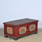 Folk Art Bruidskist, Anno 1849 thumbnail 4