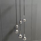 Chrome 6 Ball Sphere Lamp 1960S thumbnail 3