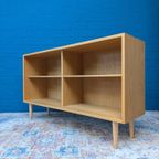 Midcentury Eiken Lage Boekenkast, Borge Mogensen thumbnail 6