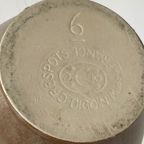 Digoin Grespots No. 6 - Vintage Stoneware Lidded Jug/Pitcher thumbnail 4