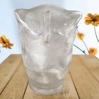 Vintage Cascade Glazen Uil Spaarpot Jaren 60 / 70 thumbnail 3