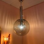 1970 Italian Chrome Globe Light thumbnail 10