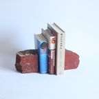 Jasper Hematite Bookends, Zimbabwe 1970S | Kerst thumbnail 13