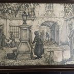Anton Pieck (1895-1987) (2) Vintage Prenten thumbnail 2