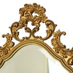 Vergulde Deknudt Rococo Stijl Spiegel Kuifspiegel Acanthus 81cm thumbnail 3