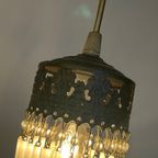 5 Beschikbaar ! Vintage Opaline Staafjes Hanglampen Kroonluchters thumbnail 10