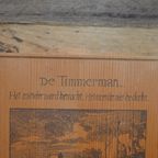 Houten Wandbord Met Tekst De Timmerman thumbnail 3