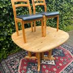 Vintage Grenen Stoelen By Dyrlund Deens Design thumbnail 3