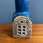 Blue Troika Vase By Anne Lewis Cornwall Ceramics 1960S thumbnail 5