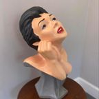 Groot Borstbeeld - Jaren ‘70 Vrouw thumbnail 7
