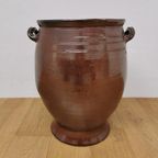 Grote Aardewerk Antiek Keulse Pot, Plantenbak, Bloempot 005 thumbnail 6