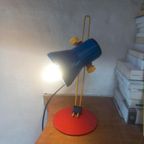 Vintage Vrieland Memphis Stijl Bureaulamp Jaren 80 thumbnail 2