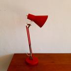 Rode Staande Bureaulamp thumbnail 5