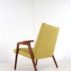 Pastoe Ruster Door Yngve Ekstrom Fauteuil Vintage Gestoffeerd thumbnail 15