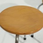 4 X Industrial Stool Dutch Design 1960s thumbnail 10